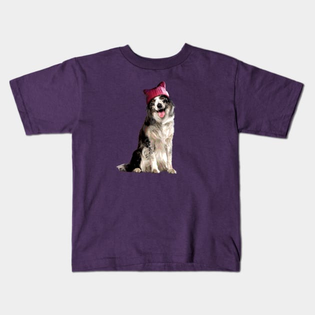 Resistance Collie Kids T-Shirt by authenticamerican